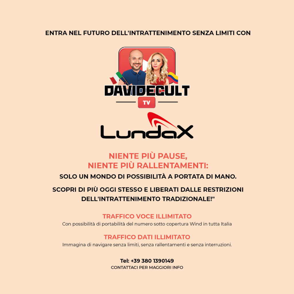 prodotto amazon Davidecult tv Lundax